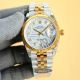 Clean Factory Rolex Datejust 2824 Gold Face Watch 36mm 041410 (5)_th.jpg